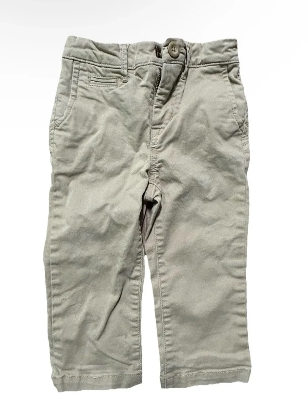 Toddler Boy Pants Sweatpants Khakis Blue Green Beige Size 18-24 Months